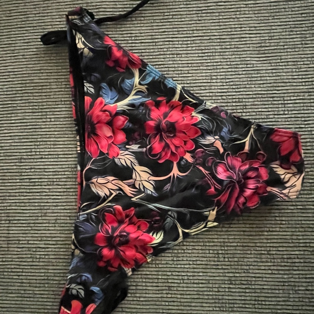 Floral Bikini Set - Black and Pink brand new - Picture 8 of 10